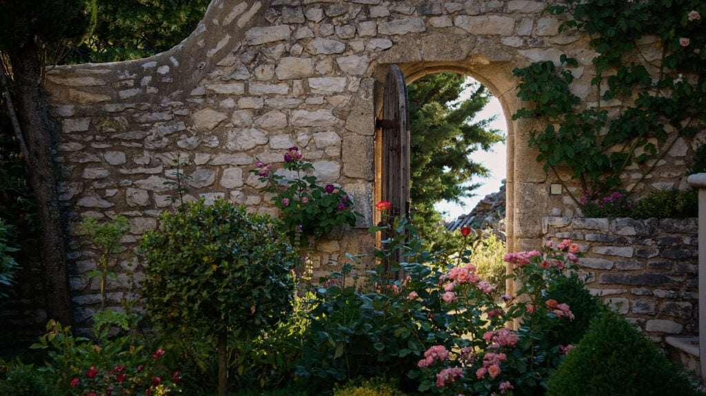 Picture of a walled garden